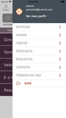 Conexão Hydro android App screenshot 3